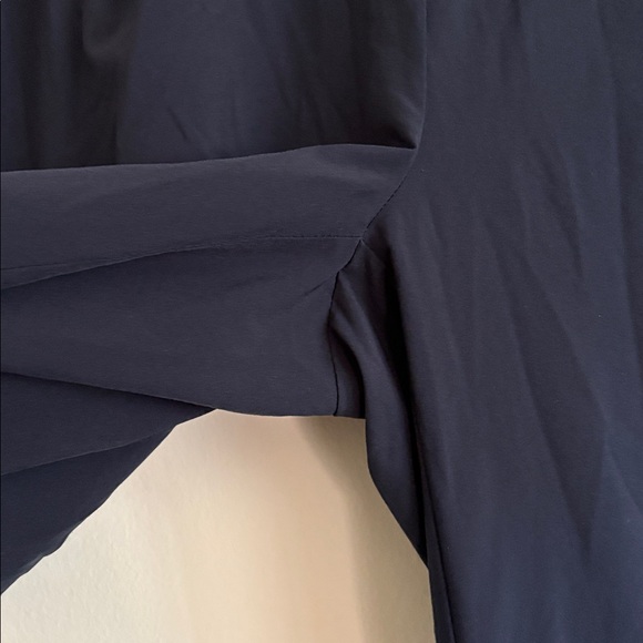Athleta Navy Brooklyn Wide Leg Crop Pant Size 0 - Picture 7 of 11